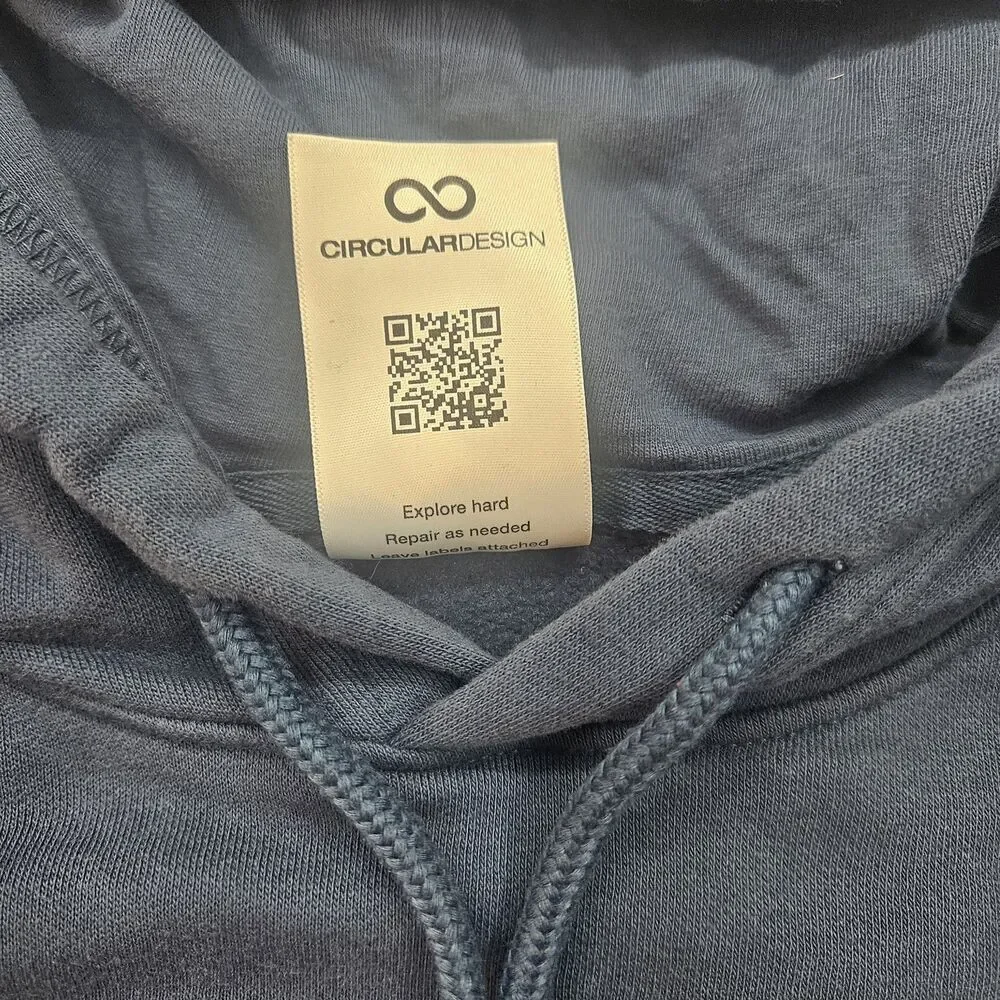 The North Face Men's Blue Pullover‎ Hoodie Size M Medium Never Stop Exploring